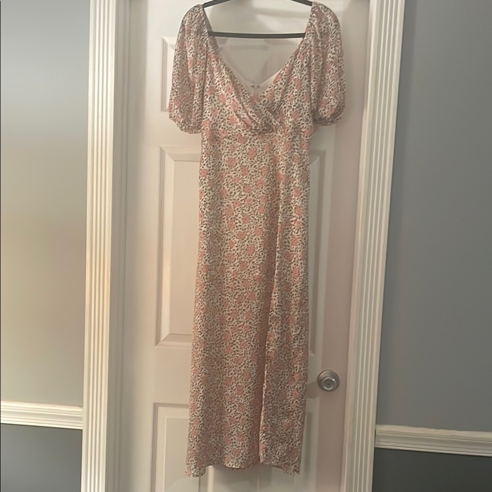 All in Favor Floral Maxi Dress